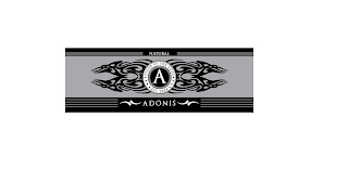 NATURAL CIGAR OF THE GODS A EST. 2004 ADONIS logo