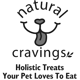 NATURAL CRAVINGS HOLISTIC TREATS YOUR PET LOVES TO EAT logo