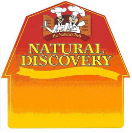 NATURAL DISCOVERY THE NATURAL CHEFS ALL NATURAL GOOD AND SERVE NO ARTIFICIAL INGREDIENTS logo