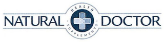 NATURAL DOCTOR HEALTH SUPPLEMENTS logo