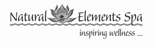 NATURAL ELEMENTS SPA INSPIRING WELLNESS... logo