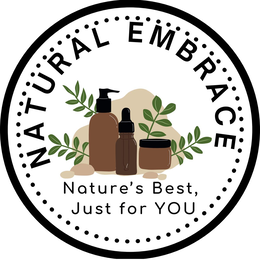 NATURAL EMBRACE NATURE'S BEST, JUST FOR YOU logo
