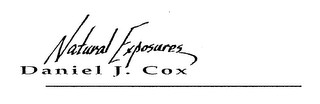 NATURAL EXPOSURES DANIEL J. COX logo