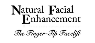 NATURAL FACIAL ENHANCEMENT THE FINGER-TIP FACELIFT logo