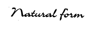 NATURAL FORM logo