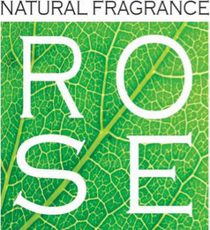 NATURAL FRAGRANCE ROSE logo