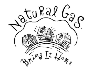 NATURAL GAS. BRING IT HOME logo