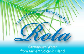 NATURAL GERMANIUM WATER FROM ROTA ROTA GERMANIUM WATER FROM ANCIENT VOLCANIC ISLAND logo