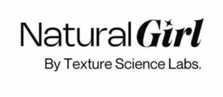 NATURAL GIRL BY TEXTURE SCIENCE LABS. logo