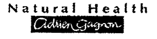 NATURAL HEALTH ADRIEN GAGNON logo