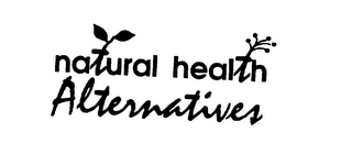 NATURAL HEALTH ALTERNATIVES logo