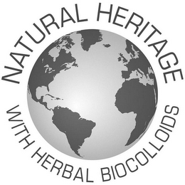 NATURAL HERITAGE WITH HERBAL BIOCOLLOIDS logo
