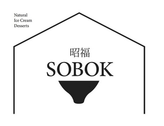 NATURAL ICE CREAM DESSERTS SOBOK logo