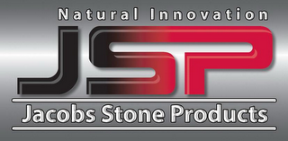 NATURAL INNOVATION JSP JACOBS STONE PRODUCTS logo