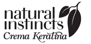 NATURAL INSTINCTS CREMA KERATINA logo