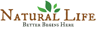 NATURAL LIFE BETTER BEGINS HERE logo