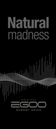 NATURAL MADNESS ORIGINAL EGOO ENERGY DRINK logo