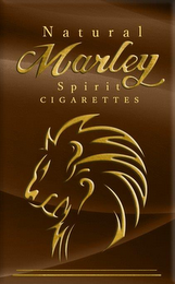 NATURAL MARLEY SPIRIT CIGARETTES logo