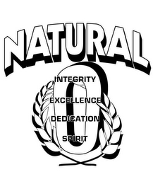 NATURAL O INTEGRITY EXCELLENCE DEDICATION SPIRIT
