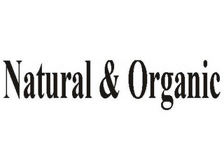 NATURAL & ORGANIC logo