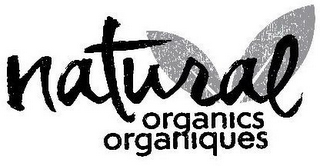 NATURAL ORGANICS ORGANIQUES logo