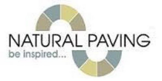 NATURAL PAVING BE INSPIRED... logo