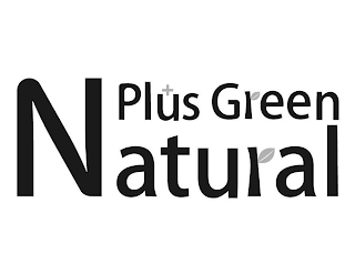 NATURAL PLUS GREEN logo