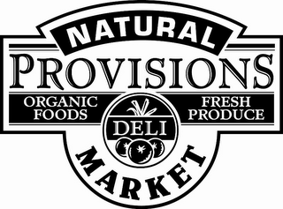 NATURAL PROVISIONS MARKET ORGANIC FOODS FRESH PRODUCE DELI logo