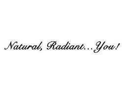 NATURAL, RADIANT...YOU! logo