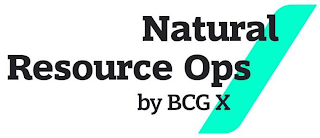 NATURAL RESOURCE OPS BY BCG X logo