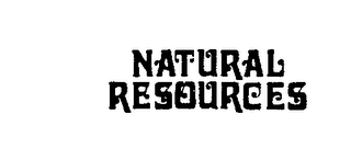 NATURAL RESOURCES logo