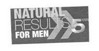 NATURAL RESULTS FOR MEN 5MIN logo