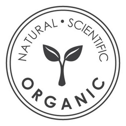 NATURAL · SCIENTIFIC ORGANIC logo