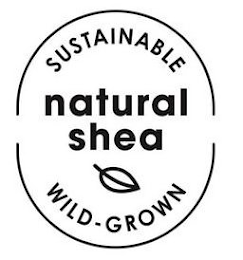 NATURAL SHEA SUSTAINABLE WILD-GROWN logo