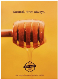 NATURAL. SINCE ALWAYS. EST. 1921 SIOUX HONEY ASSOCIATION CO-OP THE LARGEST HONEY CO-OP IN THE NATION. logo