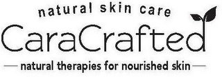 NATURAL SKIN CARE CARACRAFTED NATURAL THERAPIES FOR NOURISHED SKIN logo