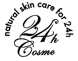 NATURAL SKIN CARE FOR 24H 24H COSME logo