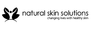 NATURAL SKIN SOLUTIONS CHANGING LIVES WITH HEALTHY SKIN logo