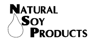 NATURAL SOY PRODUCTS logo