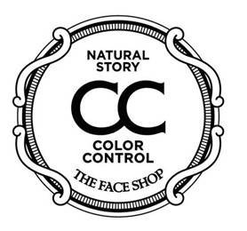NATURAL STORY CC COLOR CONTROL THE FACESHOP logo