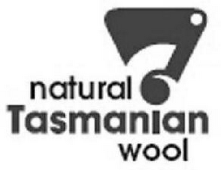 NATURAL TASMANIAN WOOL logo