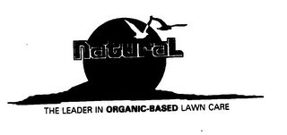 NATURAL THE LEADER IN ORGANIC-BASED LAWN CARE logo