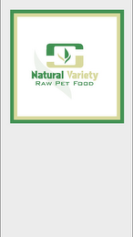 NATURAL VARIETY RAW PET FOOD logo
