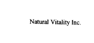 NATURAL VITALITY logo