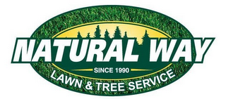 NATURAL WAY - SINCE 1990 - LAWN & TREE SERVICE logo