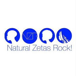 NATURAL ZETAS ROCK! NZR logo