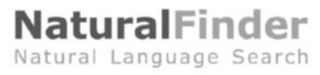 NATURALFINDER NATURAL LANGUAGE SEARCH logo