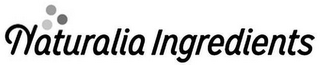 NATURALIA INGREDIENTS logo