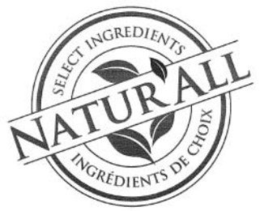NATUR'ALL SELECT INGREDIENTS INGRÉDIENTS DE CHOIX logo