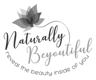 NATURALLY BEYOUTIFUL REVEAL THE BEAUTY INSIDE OF YOU logo